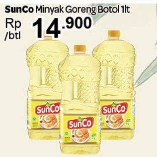 Promo Harga SUNCO Minyak Goreng 1 ltr - Carrefour