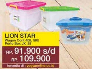 Promo Harga Lion Star Wagon Cont 40lt, 50lt, porto box JX_28  - Yogya