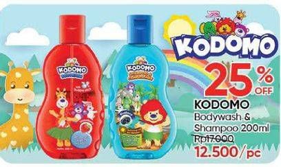 Promo Harga KODOMO Bodywash & Shampoo 200ml  - Guardian
