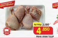 Promo Harga Ayam Paha Utuh per 100 gr - Superindo