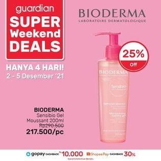 Promo Harga BIODERMA Sensibio Gel Moussant 200 ml - Guardian