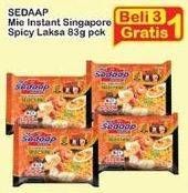 Promo Harga Sedaap Mie Kuah Singapore Spicy Laksa 83 gr - Indomaret