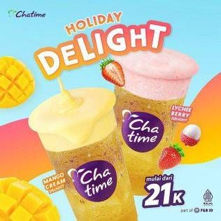 Promo Harga Holiday Delight  - Chatime
