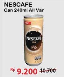 Promo Harga Nescafe Coffee ala Cafe All Variants 220 ml - Alfamart