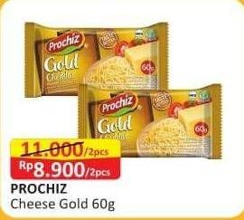 Promo Harga PROCHIZ Gold Cheddar 60 gr - Alfamart