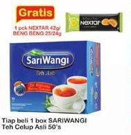 Promo Harga Sariwangi Teh Asli 50 pcs - Indomaret