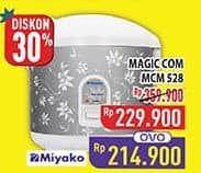 Promo Harga Miyako MCM 528 | Magic Com  - Hypermart