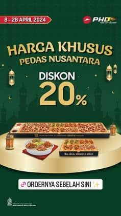 Promo Harga Harga Khusus Pedas Nusantara  - Pizza Hut