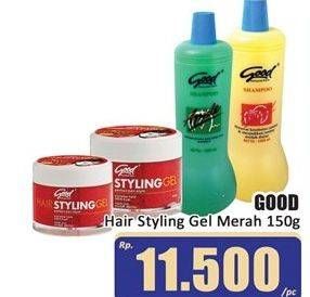 Promo Harga Good Hair Styling Gel Merah 150 gr - Hari Hari