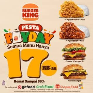 Promo Harga Pesta PayDay  - Burger King