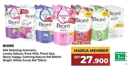 Promo Harga Biore 800 ml   - Yogya