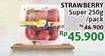 Promo Harga Strawberry Super 250 gr - Alfamidi