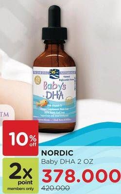 Promo Harga NORDIC NATURALS Baby DHA  - Watsons