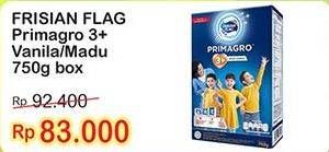 Promo Harga Frisian Flag Primagro 3+ Vanilla, Madu 750 gr - Indomaret