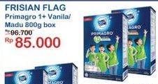 Promo Harga FRISIAN FLAG Primagro 1+ Madu, Vanilla 800 gr - Indomaret