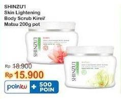 Promo Harga Shinzui Body Scrub Kirei, Matsu 200 gr - Indomaret