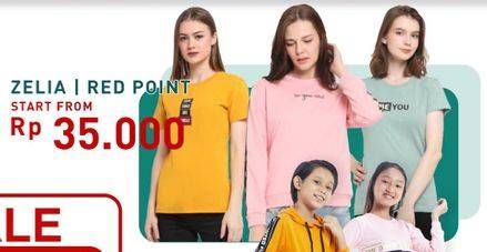 Promo Harga Zelia/Red Point Pakaian Wanita  - Carrefour