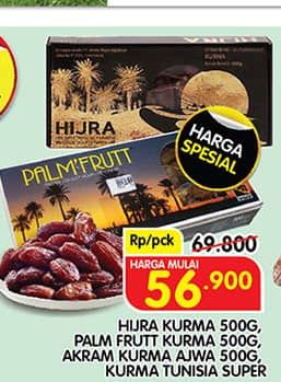Promo Harga Hijra/Palm Fruit/Akram Kurma  - Superindo