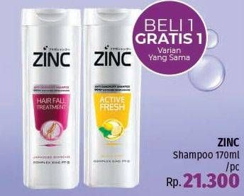 Promo Harga ZINC Shampoo 170 ml - LotteMart