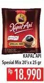 Promo Harga Kapal Api Kopi Bubuk Special Mix per 20 sachet 25 gr - Hypermart