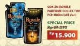Promo Harga So Klin Royale Parfum Collection All Variants 800 ml - Superindo