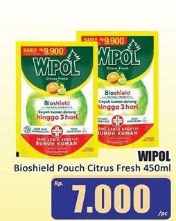 Promo Harga Wipol Bioshield Citrus Fresh 450 ml - Hari Hari
