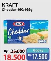 Promo Harga KRAFT Cheese Cheddar 160 gr - Alfamart