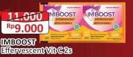 Promo Harga Imboost Effervescent with Vitamin C Orange 2 pcs - Alfamart
