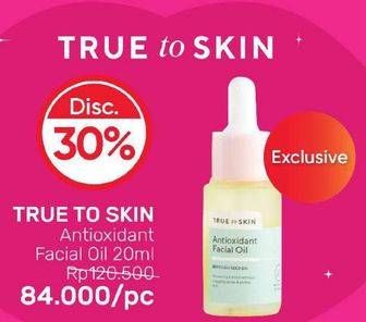 Promo Harga TRUE TO SKIN Antioxidant Facial Oil 20 ml - Guardian