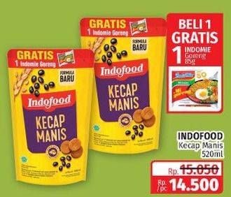Promo Harga INDOFOOD Kecap Manis 520 ml - Lotte Grosir