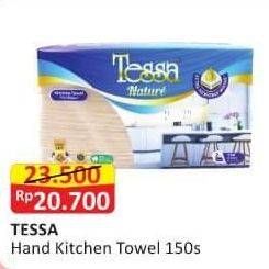Promo Harga TESSA Kitchen Towel 150 pcs - Alfamart