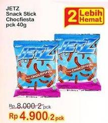Promo Harga JETZ Stick Snack per 2 pouch 40 gr - Indomaret