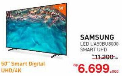 Promo Harga Samsung UA50BU8000K Smart UHD TV  - Yogya