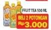 Promo Harga SOSRO Fruit Tea Jambu Klutuk 500 ml - Hypermart