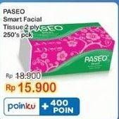 Promo Harga PASEO Facial Tissue Smart 250 sheet - Indomaret