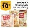 Promo Harga TORABIKA Creamy Latte 5/10/25s  - Giant