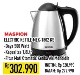 Promo Harga Maspion MEK 1802 | Kettle 1800 ml - Hypermart