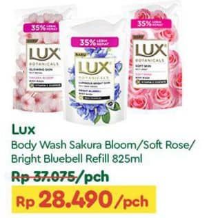 Promo Harga LUX Botanicals Body Wash Sakura Bloom, Soft Rose, Blue Bell 825 ml - TIP TOP