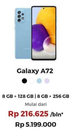 Promo Harga SAMSUNG Galaxy A72  - Erafone