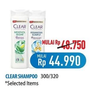 Promo Harga Clear Shampoo 300 ml - Hypermart