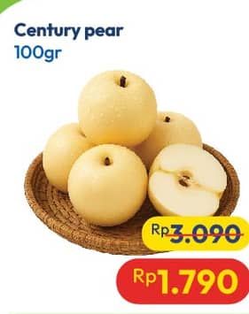Promo Harga Pear Century per 100 gr - Hypermart