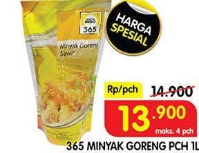 Promo Harga 365 Minyak Goreng 1000 ml - Superindo