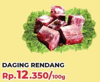 Promo Harga Daging Rendang Sapi per 100 gr - Yogya