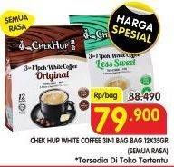 Promo Harga Chek Hup Ipoh White Coffee All Variants 400 gr - Superindo