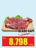 Promo Harga Daging Blade per 100 gr - Hari Hari