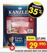 Promo Harga KANZLER Smoked Beef Roll 250 gr - Superindo