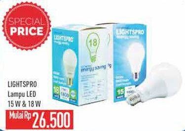 Promo Harga Lightspro Lampu LED Bulb 1 pcs - Hypermart