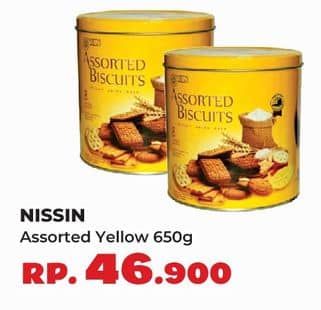 Promo Harga Nissin Assorted Biscuits 650 gr - Yogya