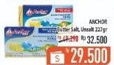 Promo Harga ANCHOR Butter Salted, Unsalted 227 gr - Hypermart