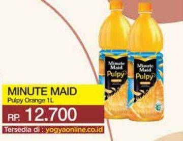 Promo Harga Minute Maid Juice Pulpy Orange 1000 ml - Yogya